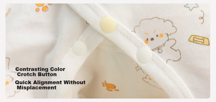 BALABALA Baby Romper, Infant Pajamas, Newborn Onesie, Two-Piece Set, Fresh And Cute, 209325133202 8