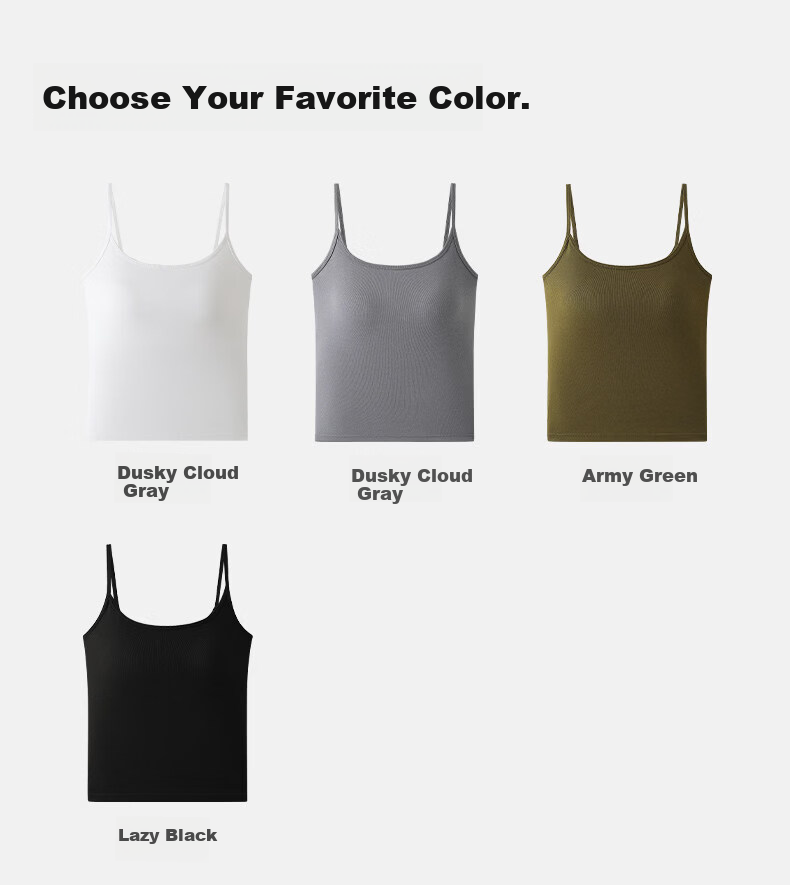 MiiOW Modal Camisole for Women with Built-In Bra Pads, Thin Straps, Suitable for Outer Wear Or Layering, Covers Side Boob, Can Be Worn As Outerwear, White 18