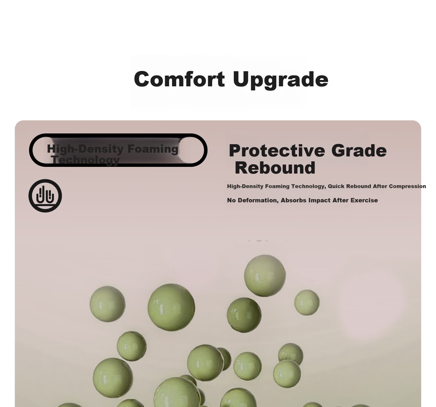 Yottoy Antibacterial Yoga Mat Non-Slip Mat Women's Floor Mat Home Fitness Mat Thickened Shock Absorption Silent Soundproof Exercise Mat 21