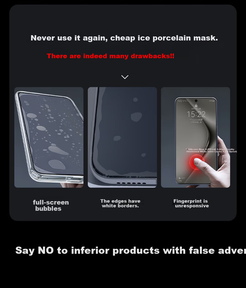 DIVI Ice Porcelain Film 3-Pack for Huawei Pura70pro Full Glue P70pro+/Ultra Tempered Glass Screen Protector HD Soft Anti-Fingerprint Full Coverage Dust-Free 4