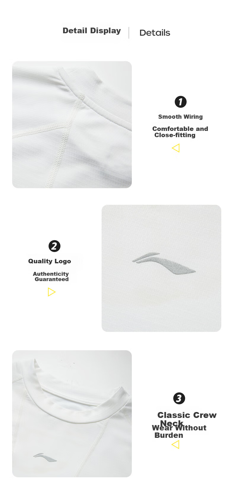 LI-NING Long Sleeve Cycling Thermal Base Layer Unisex Autumn Winter Road Bike Windproof Sweat-Wicking Compression Shirt 6