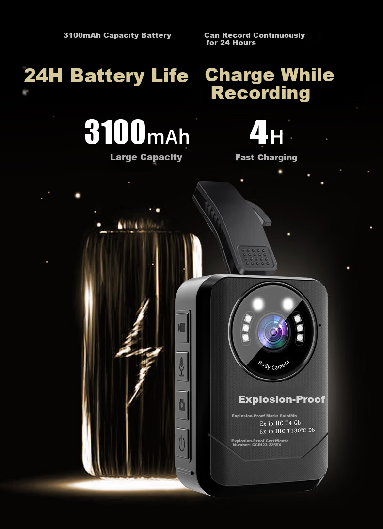 Zhunhang DSJ-H9 Explosion-Proof Law Enforcement Recorder Camera Mining Safety Inspection Portable HD Video Camera 9
