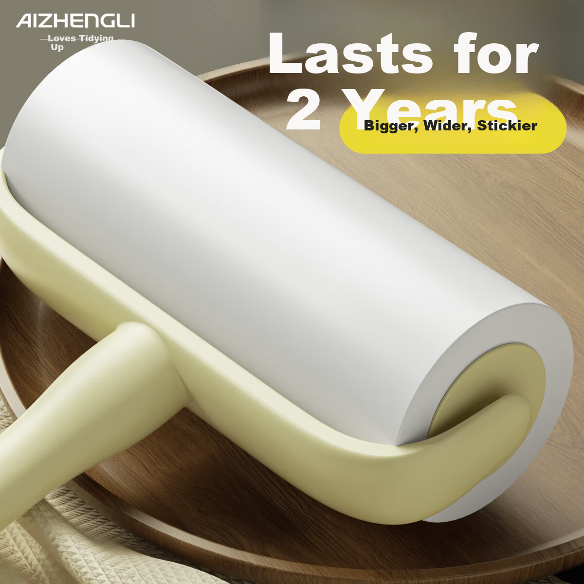 AiZhengli Lint Roller with Replacement Paper 16CM Pet Hair Remover Cat Hair Cleaning Tool