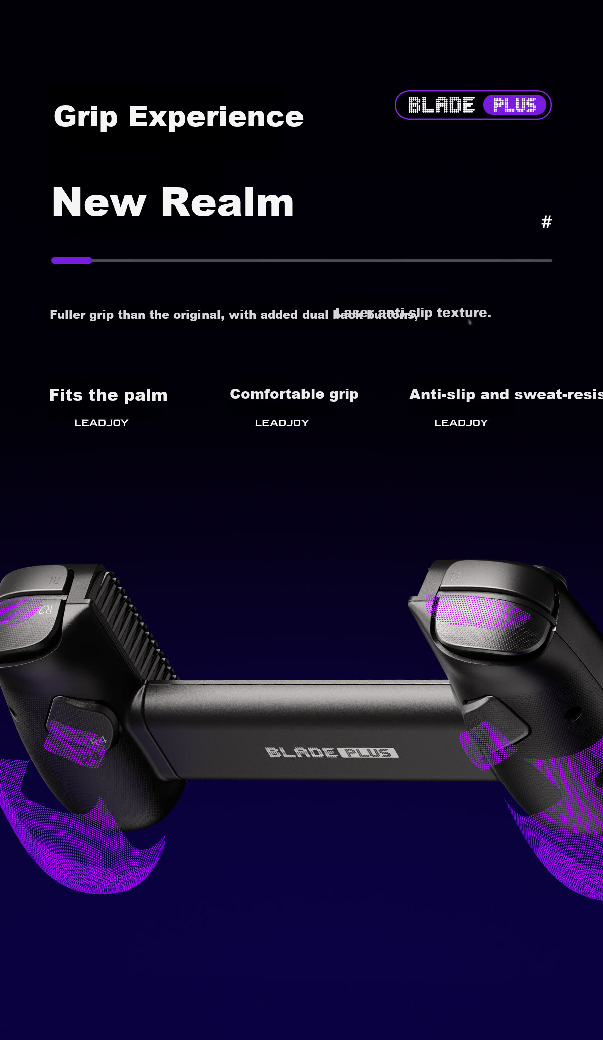 Leadjoy Wind Blade Plus Stretch Gaming Controller Compatible with Streaming PC Android iOS Tablet Nintendo Switch Motion Sensor Pokémon ZA 5