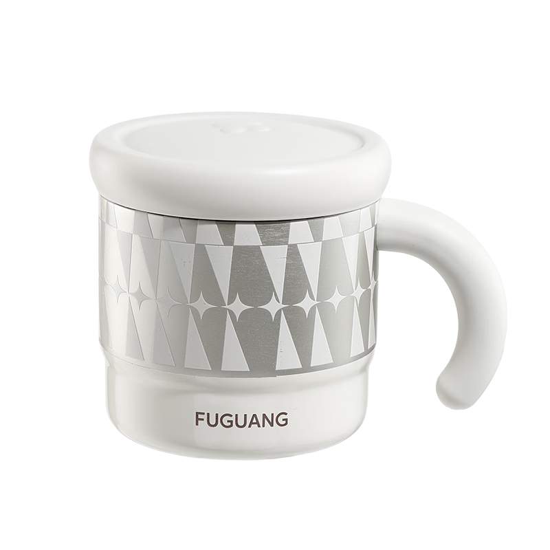 FGA Fugang Mark Insulated Mug 316L Stainless Steel Coffee Cup High-Value Large Capacity Tea Cup for Men, Women, and Students