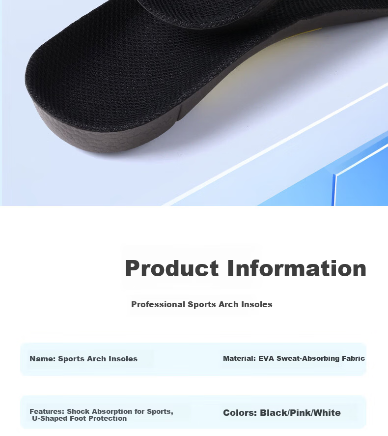 FOOTOPPO Sports Insoles for Men Military Training Ultra-Soft Shock Absorbing Insoles for Men's Basketball Shoes Running Shoes Insoles for Women 12