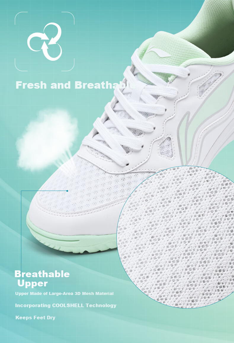 LI-NING Professional Table Tennis Shoes Eagle Eye 2.0 Unisex Competition Non-Slip Breathable Table Tennis Sports Shoes 4
