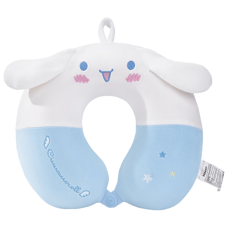 MINISO Cinnamoroll Memory Foam U-Shaped Neck Pillow Student Nap Pillow Office Lumbar Pillow Travel Business Trip Pillow
