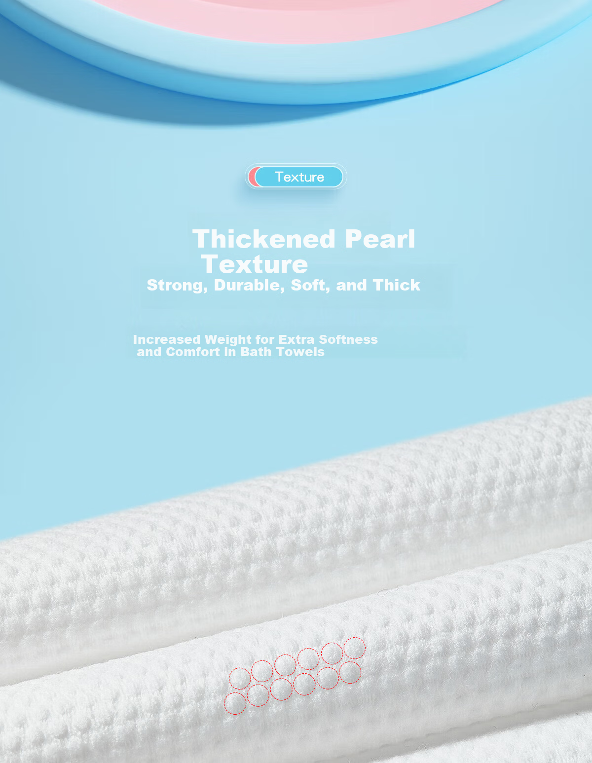 Cotton Moisture Disposable Bath Towels 7-Pack Thick Large Soft Cotton Towels Portable Travel Individually Packaged 9