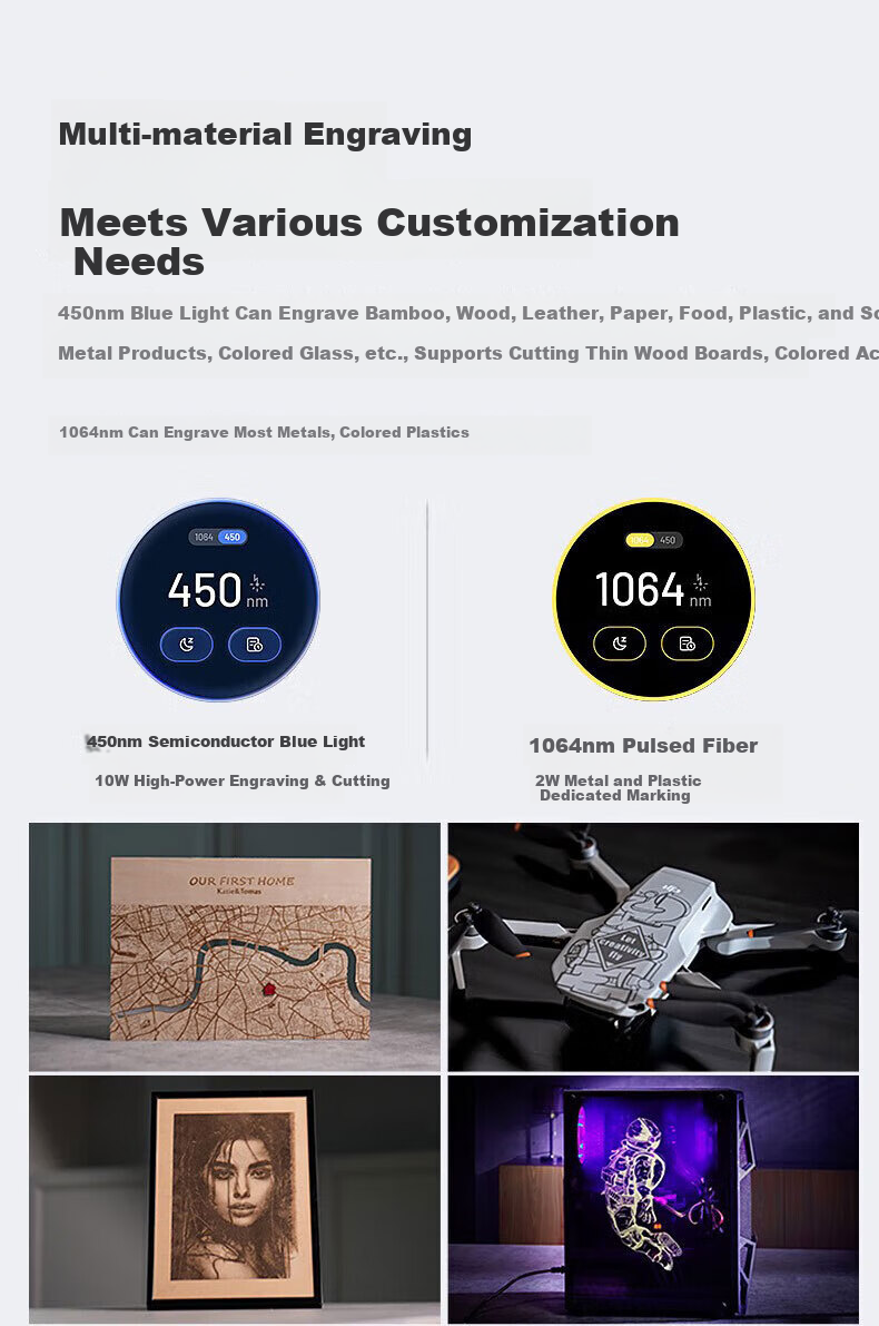 LaserPecker Woodpecker Laser Engraver 4th Generation - Multi-Material Portable Handheld Marking and Coding Machine 6