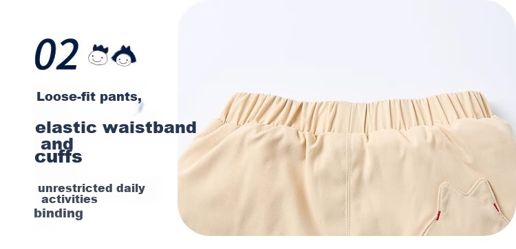 Allo&lugh Girls' Fleece-Lined Cotton Jogger Pants Navy Blue Size 140 7