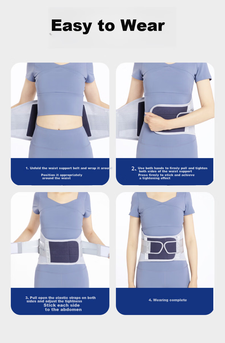 PROPARD Medical Grade Lumbar Support Belt Waist Brace for Lumbar Muscle Strain and Herniated Disc Back Brace for Prolonged Sitting 16