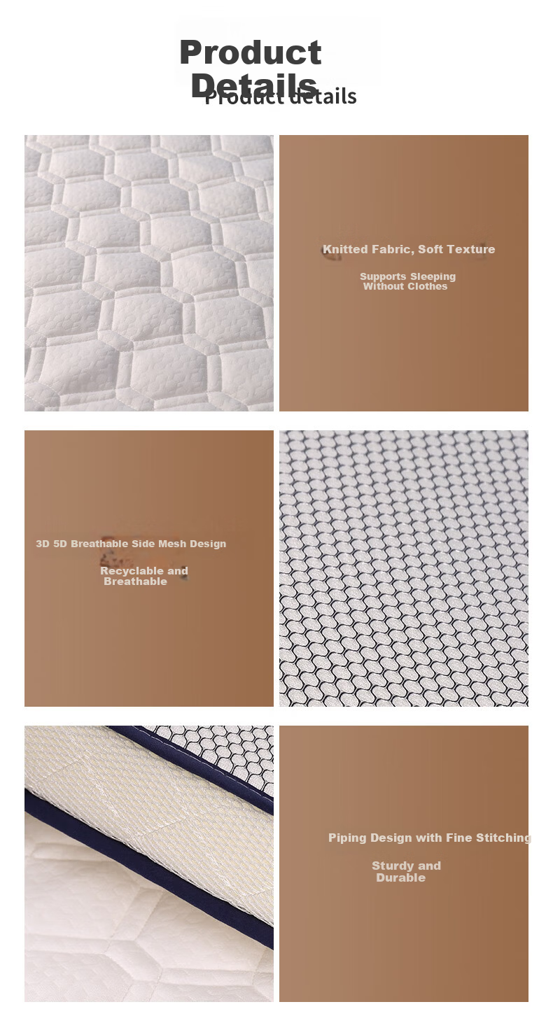 I-WILL Student Dormitory Single Bed Mattress, Soft Foam Pad, Thickened Bunk Bed Quilt, Latex, Height about 9 Cm, 90*200cm 11