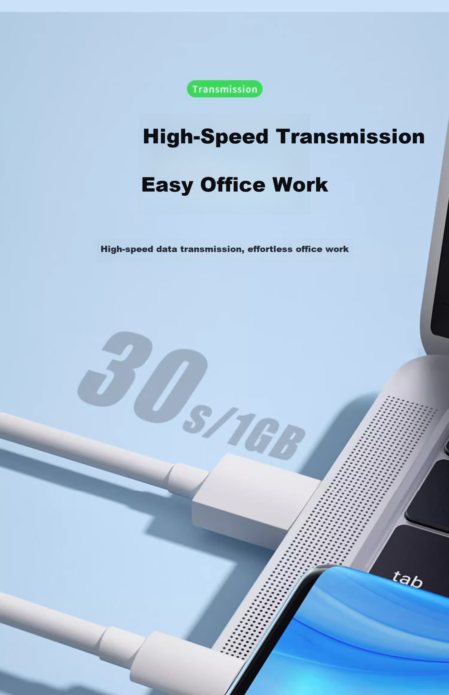 OPPO 65W Fast Charging Type-C Data Cable Compatible with Reno14/13/12/11/9 Pro/Find X8/X5/X3 Ultra 1m 19