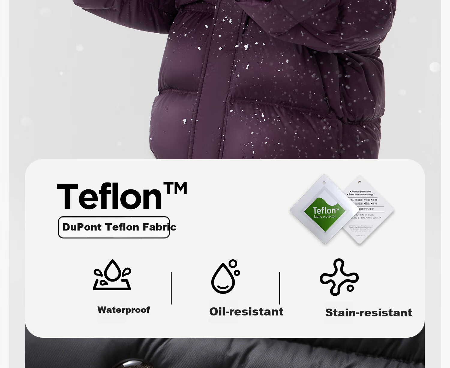 Zoxi Girls' Down Jacket Winter New Children's Three-Proof Hooded Puffer Coat Red 150 Festive Outfit 5
