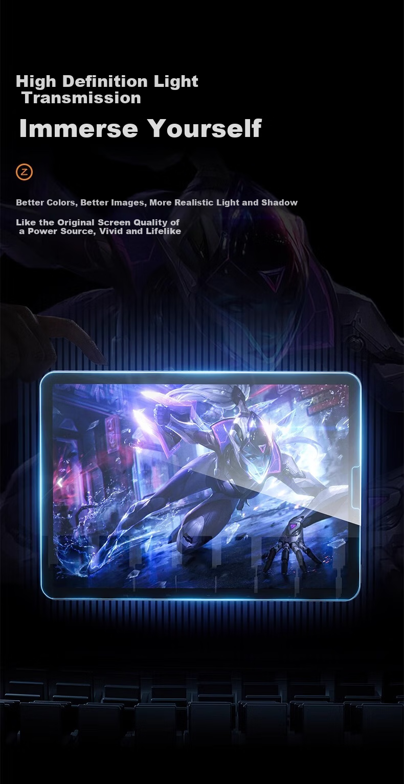 RBP Tempered Glass Screen Protector for Mini 7/6 8.3-inch Apple Tablet, High-Definition Explosion-Proof Tempered Film 9