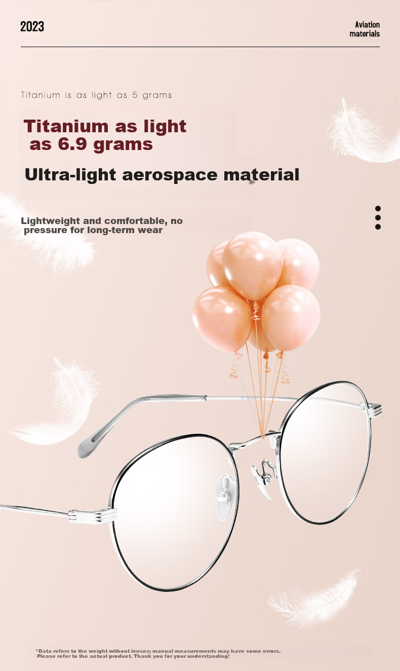 ARNO Focus On Your Eyes German Imported Pure Titanium Reading Glasses High-Definition Blue Light Blocking Premium Authentic Elderly Eyewear A117H 100 Degree 2