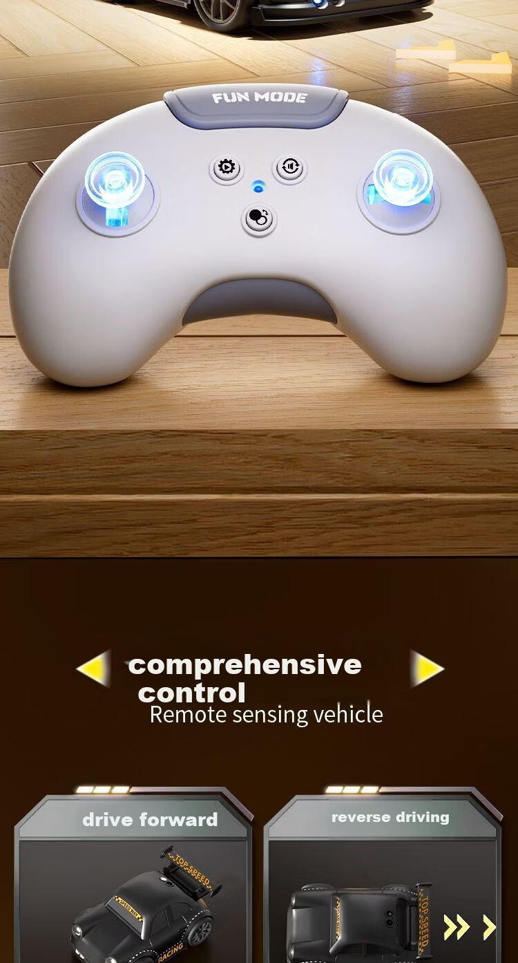 Miaobeile Kids Follow Car Remote Control Desktop Smart Sensor Escape Electric Drift Toy Car Boys Gift 6