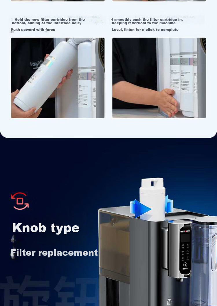Angel Water Purifier CFⅡ Composite Filter Cartridge Compatible with Magic Cube Pro2900/2500, Nezha 500G/600G/700G, Nezha Pro2900 Models 7