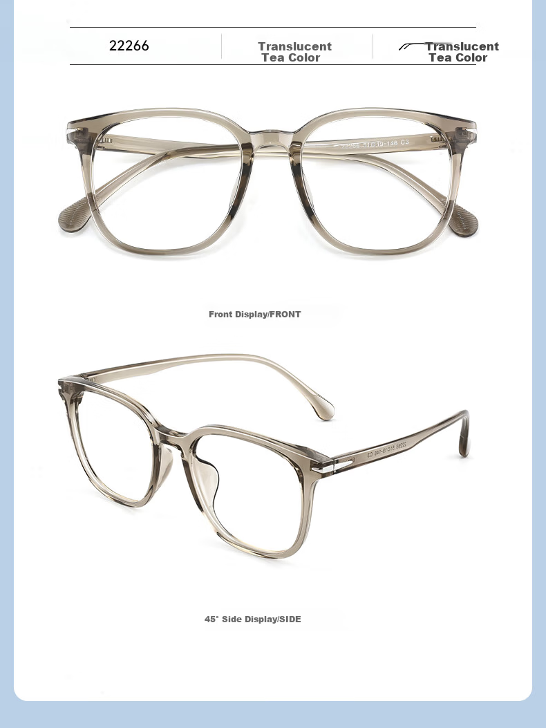 Ouna Blue Light Blocking Glasses Non-Prescription Anti-Radiation Eyewear for Phone and Computer Unisex (Jingcang) 12