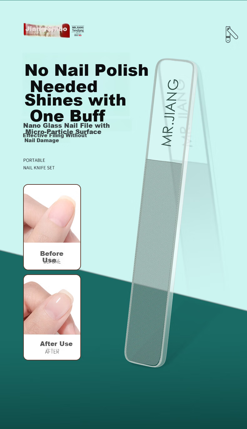 Master Jiang Anti-Splash Nail Clipper Set Household High-End Nail Clippers for Men and Women 8