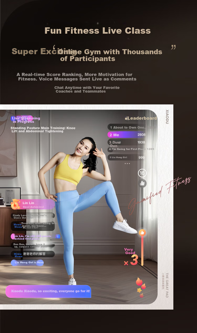 Xiaodu Tiantian Bestie Pro4K Max Edition (8+256GB) Tablet TV Speaker Monitor with DeepSeek Access, Streaming, Fitness, AI Training Gift 17