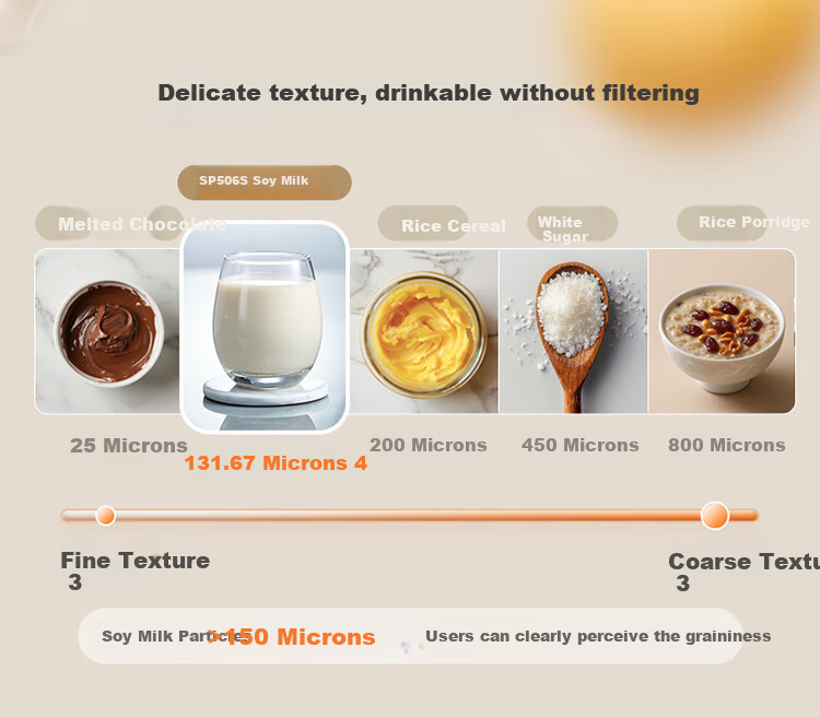SUPOR Low-Noise Variable Frequency Brushless Quiet 1.5L Household Soy Milk Maker Fully Automatic No-Cook Multifunctional Blender Multigrain Small Cube Blender Juicer SP506S 18