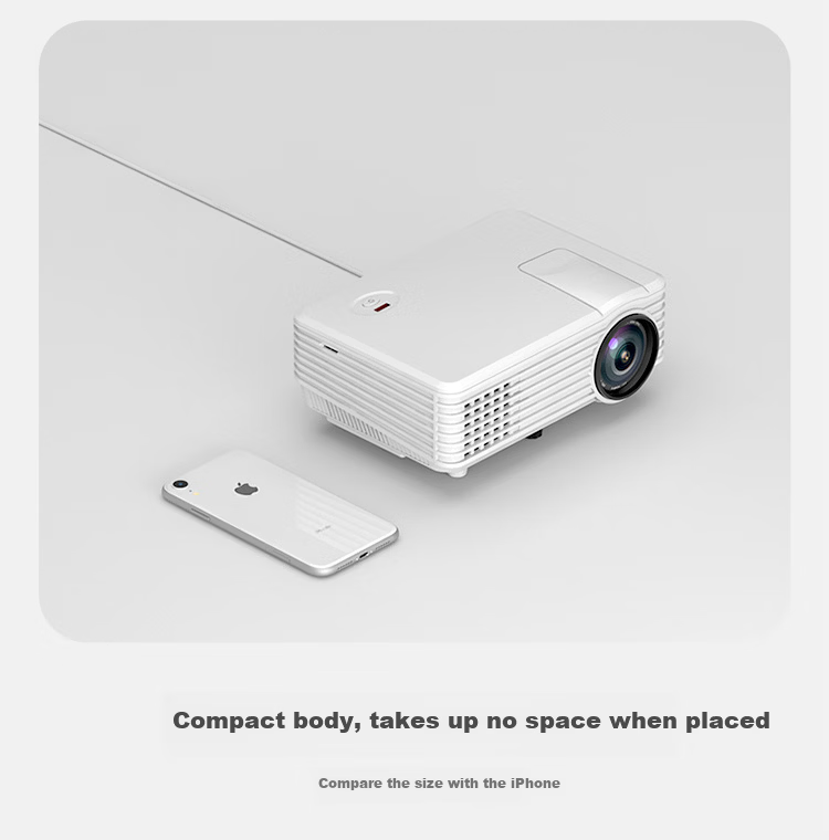 Rigal B1Neo Projector, Home Ultra HD Smart Projector, Portable Bedroom Phone Projection TV (Electric Focus, Home Theater, Limited-Time Subsidy) 13