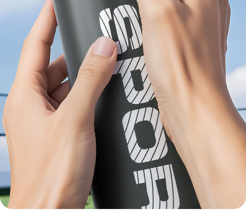 XTEP Sports Water Bottle Large Capacity Student Children School Use Unisex Fitness Portable Bottle High Temperature Resistant Summer Cup Black 14