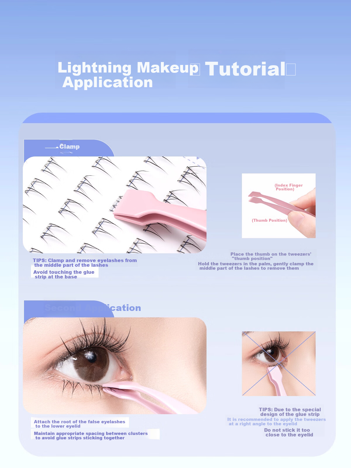 Oeiez Anti-Freeze False Eyelash Glue, Long-Lasting, Quick-Drying, Gentle, Non-Irritating, Natural Adhesive, Grafting, Makeup Liquid, 3ml 4