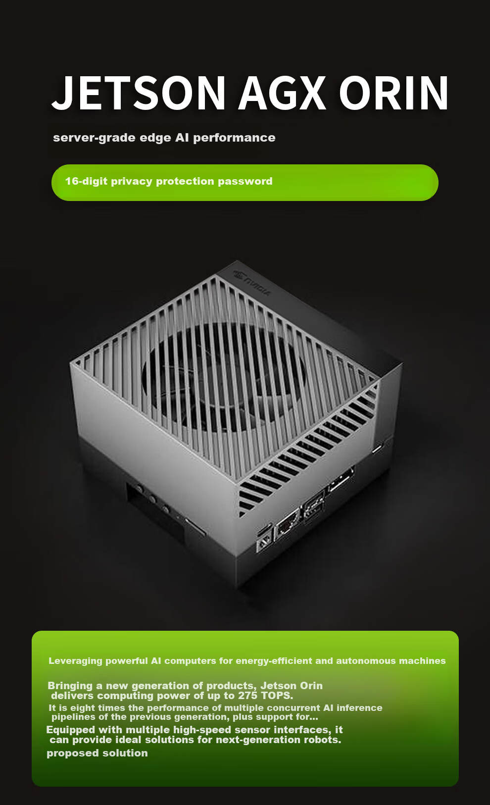 NVIDIA Jetson AGX Orin Developer Kit Jetson AGX Thor Development Kit Server Grade 1