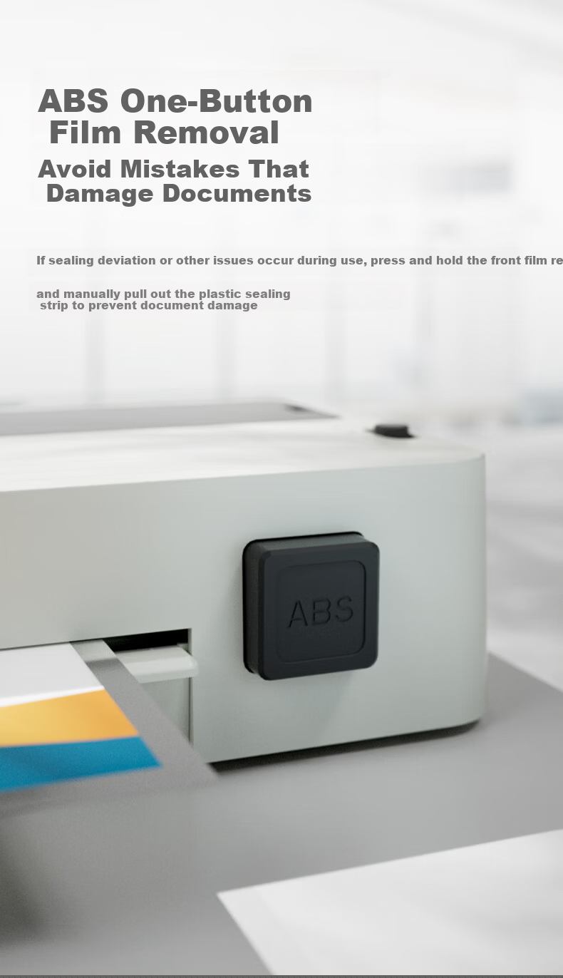 Deli Laminator A4 Photo Laminating Machine for Home And Office Use, Picture Laminating Machine, Film Laminator, Lamination Press with Laminating Pouches, Not A Vacuum Packaging Machine, Blue 8