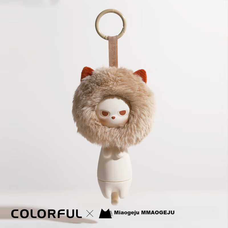 Colorful Cute Cat Pattern USB 3.2 Gen 1 Flash Drive MAOGEJU Cat Design 64GB - Snow Top