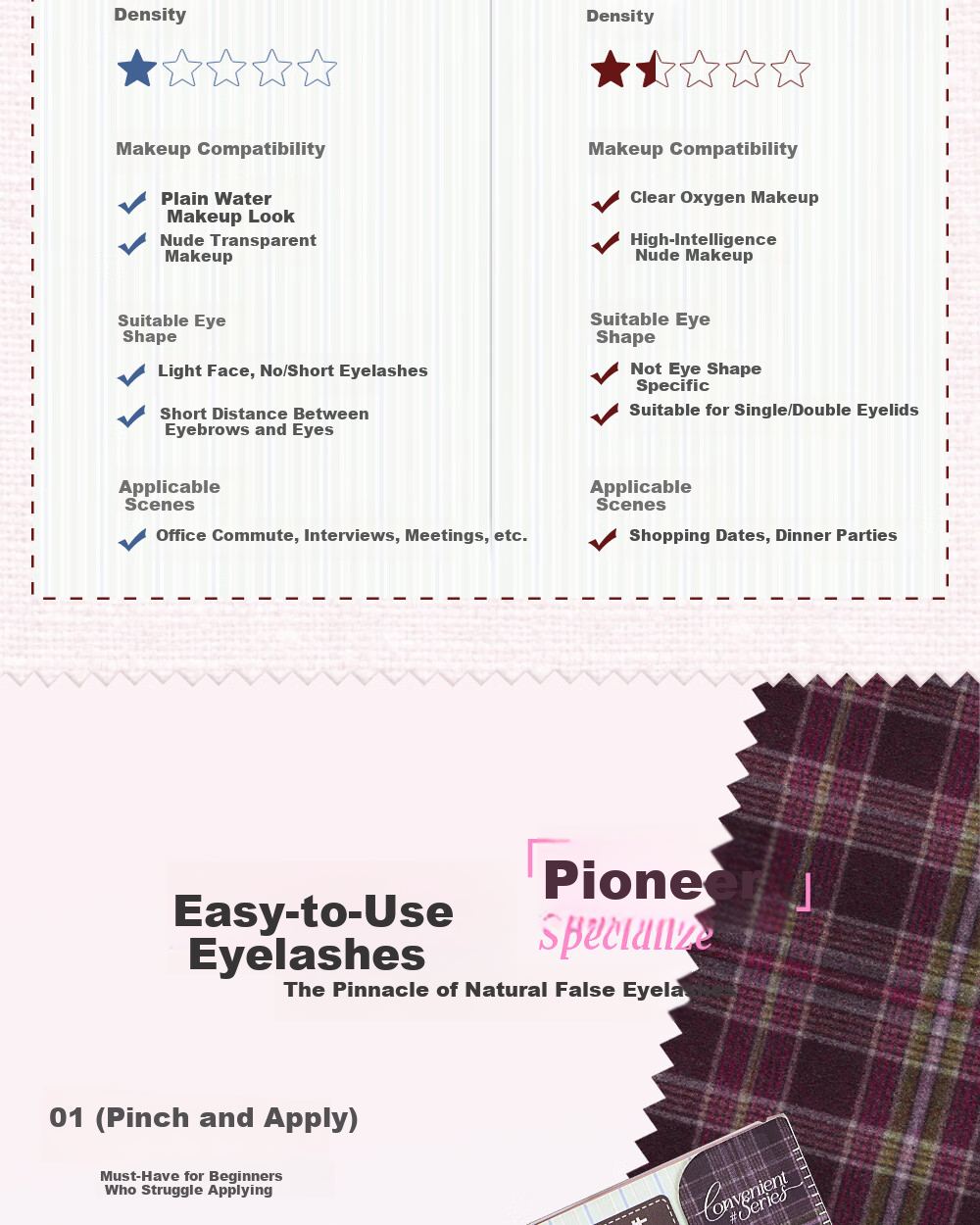 Mr. Wish Self-Adhesive Glue-Free Segment Natural Soft False Eyelashes Oxygen Lashes 2025 New Model 5