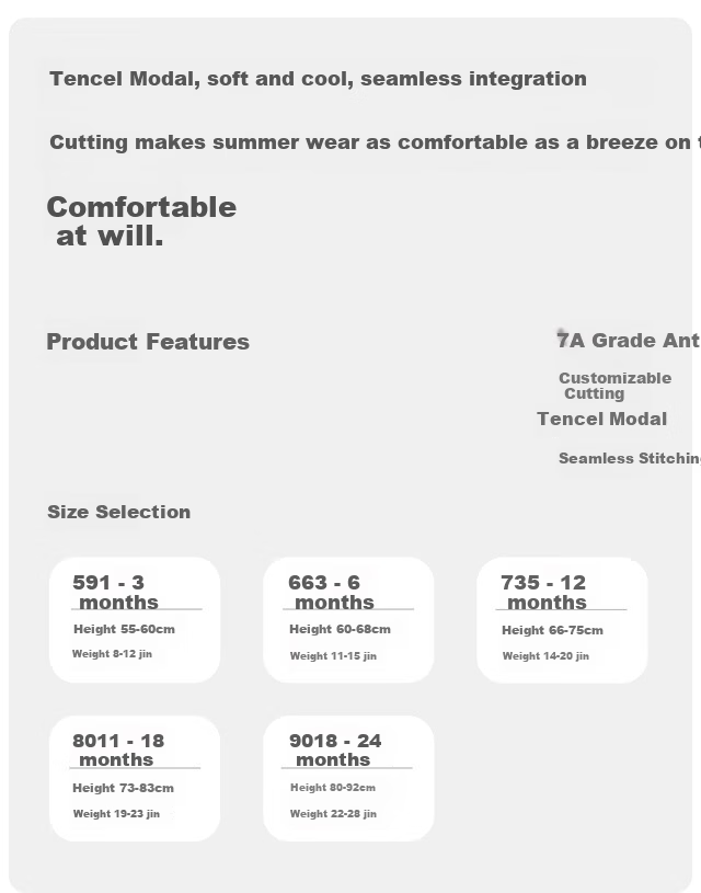 TONGTAI Baby Short Sleeve Bodysuit Summer Modal Infant Romper Seamless Jumpsuit Green 73cm 1