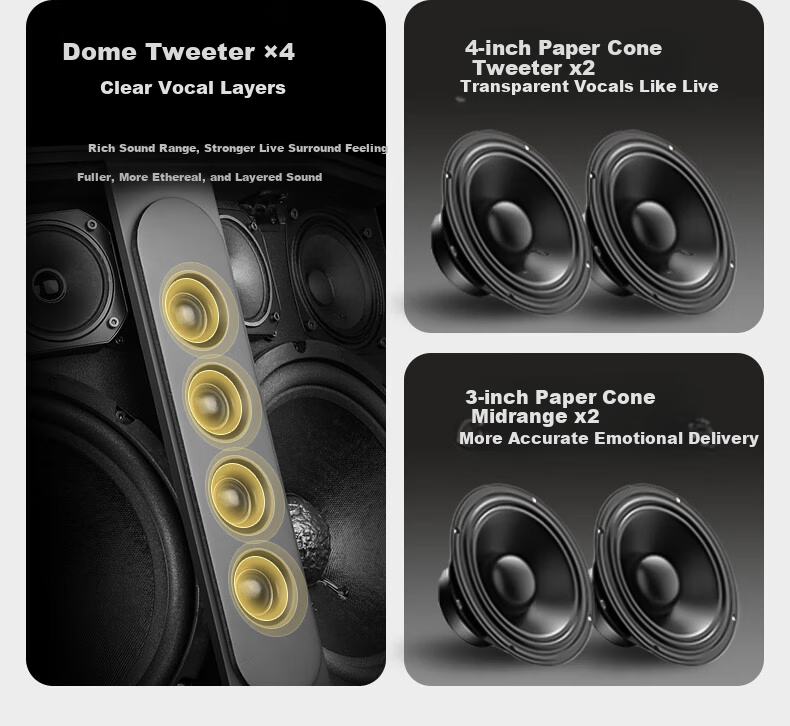SAST Home KTV Sound System Home Theater Karaoke Machine All-in-One Smart Karaoke Speaker Professional Amplifier Bass Subwoofer Full Set CK-10 4