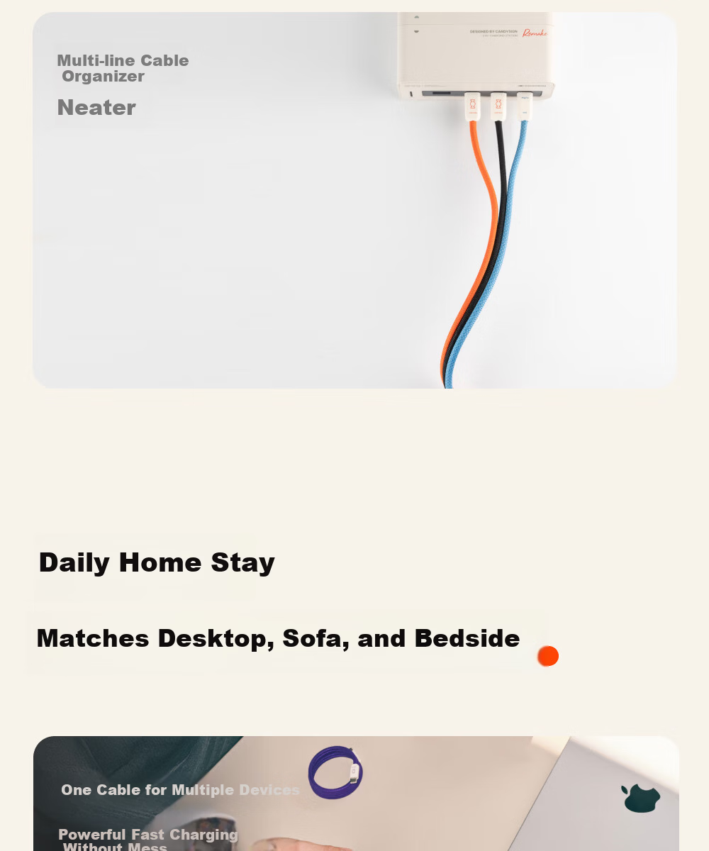 CANDYSIGN Sugar Factory Cloud Line Hard Candy Full Magnetic Adhesive 100W C-C Cloud Blue Apple Charging Cable Data Cable Fast Charge Type-C iPad Laptop 7