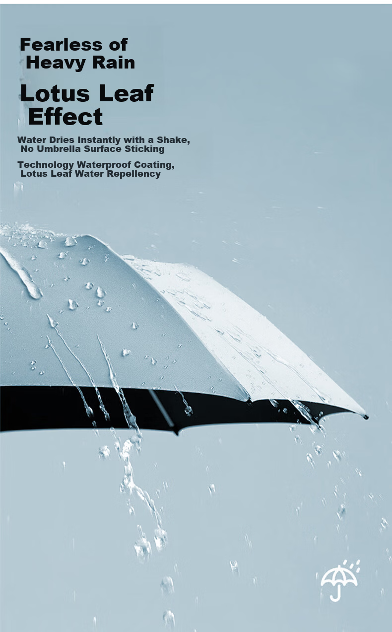 Impression City Mini Capsule Umbrella Black Coating UV Protection Sunshade Portable Lightweight Beige Sun and Rain Umbrella 6