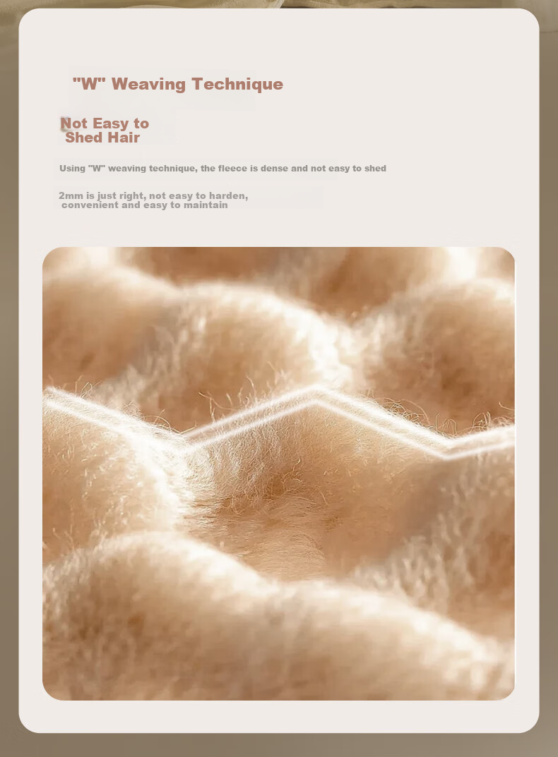 LUOLAI Home Textile Class A Mousse Velvet Winter Fleece Four-Piece Set Milk Velvet Coral Fleece Light Yellow 220*250cm 6