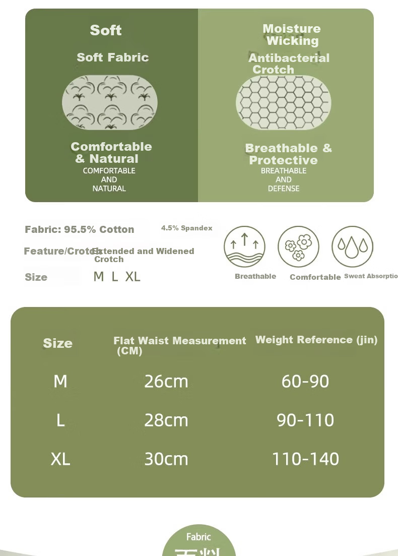 Dingguagua Girls' Seamless Underwear for Children And Teens, Antibacterial Triangle Panties for School-Age Girls Aged 10 to 14 during Puberty 2