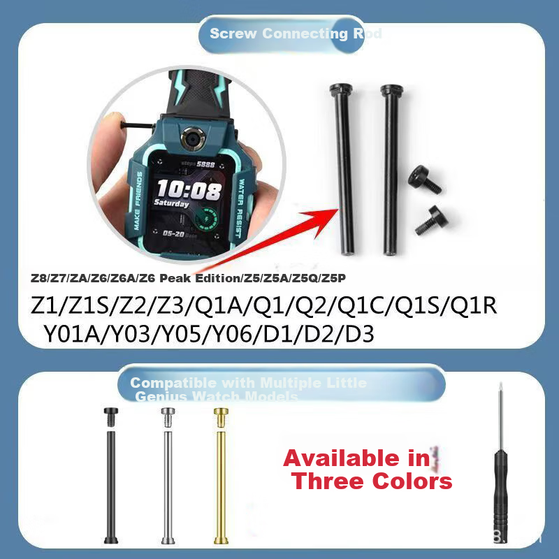 Beiyipin Charging Cable Compatible with Xiaotiancai Smartwatches Q2A/Q1A/Q1R/D2/D3/Z2Y/Z2S/Z3/Z3D/Z5/Z5Q/Z5AQ/Z5Q/Z6 Children's Smartwatch Chargers 2