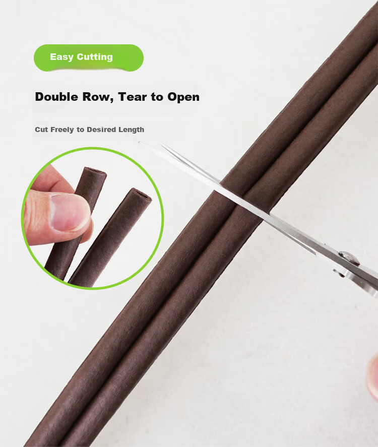 Caihong E-Type Self-Adhesive Door and Window Seal Strip White Sliding Window Soundproof Windproof Anti-Theft Door Frame Gap Tape 4