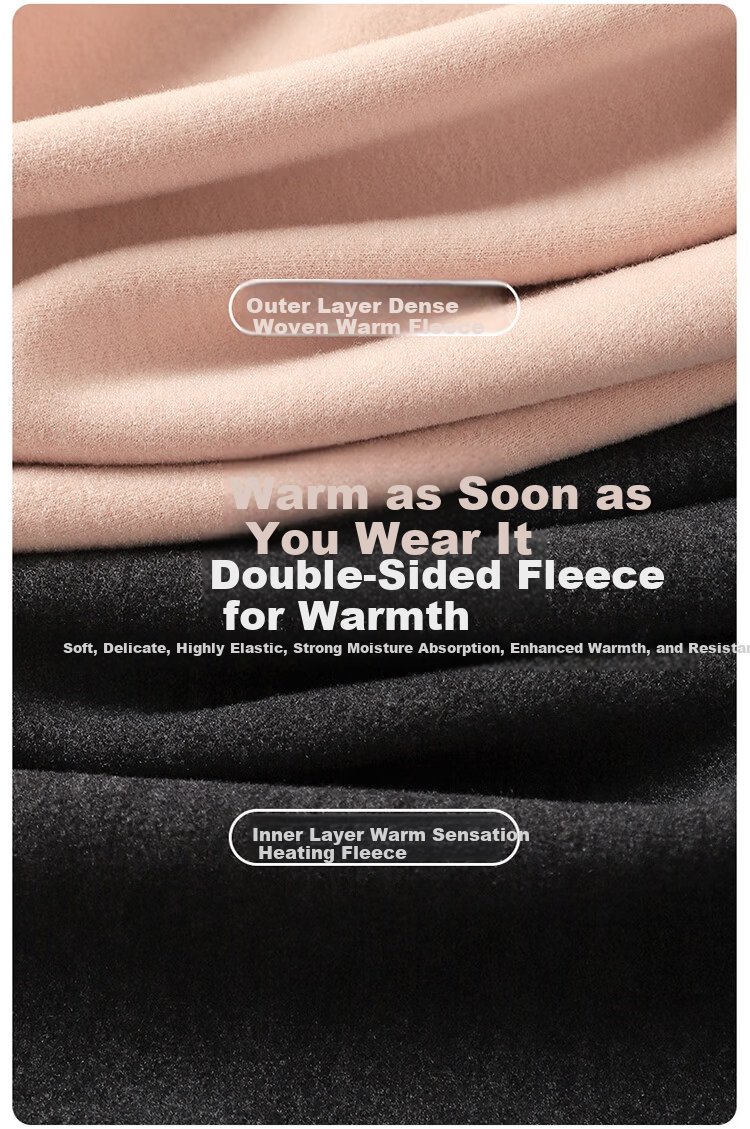MiiOW Kids Acrylic Thermal Underwear Set Thickened Autumn Winter Pajamas Boys Long Johns Top and Bottom 7