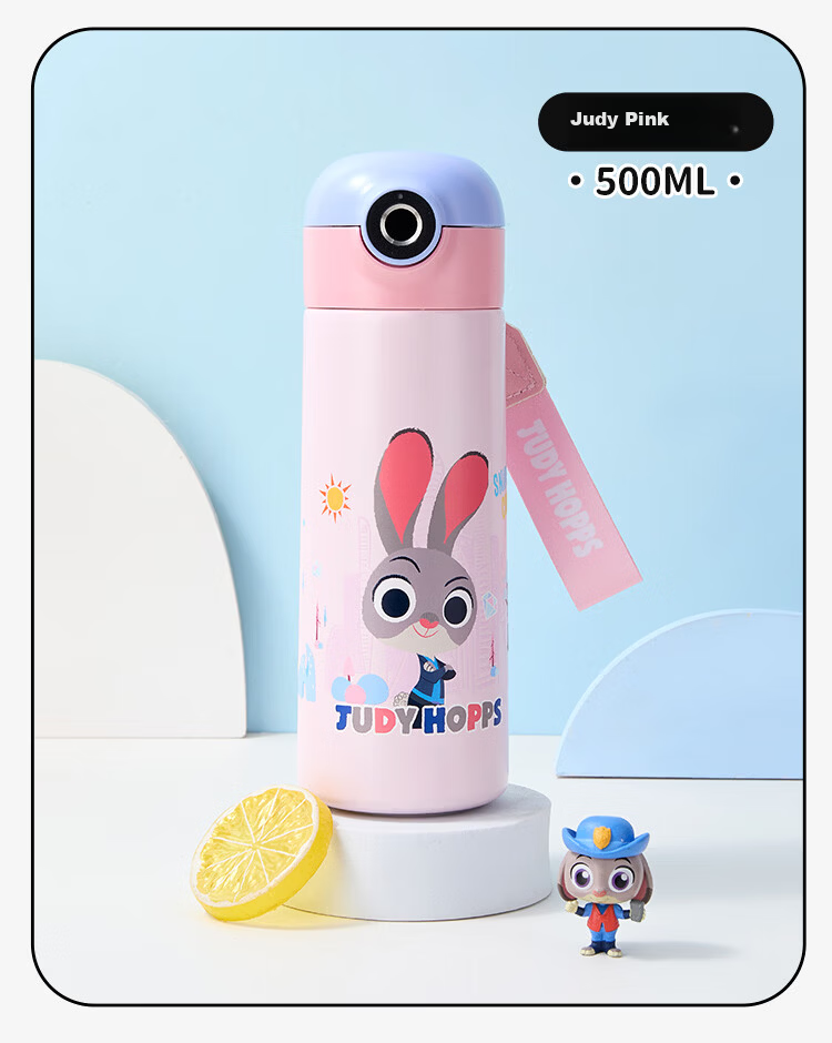 Disney Smart Water Bottle Children's Fingerprint Unlock Insulated Straw Cup Buzz Lightyear Gift for Boys and Girls Elementary Students 8