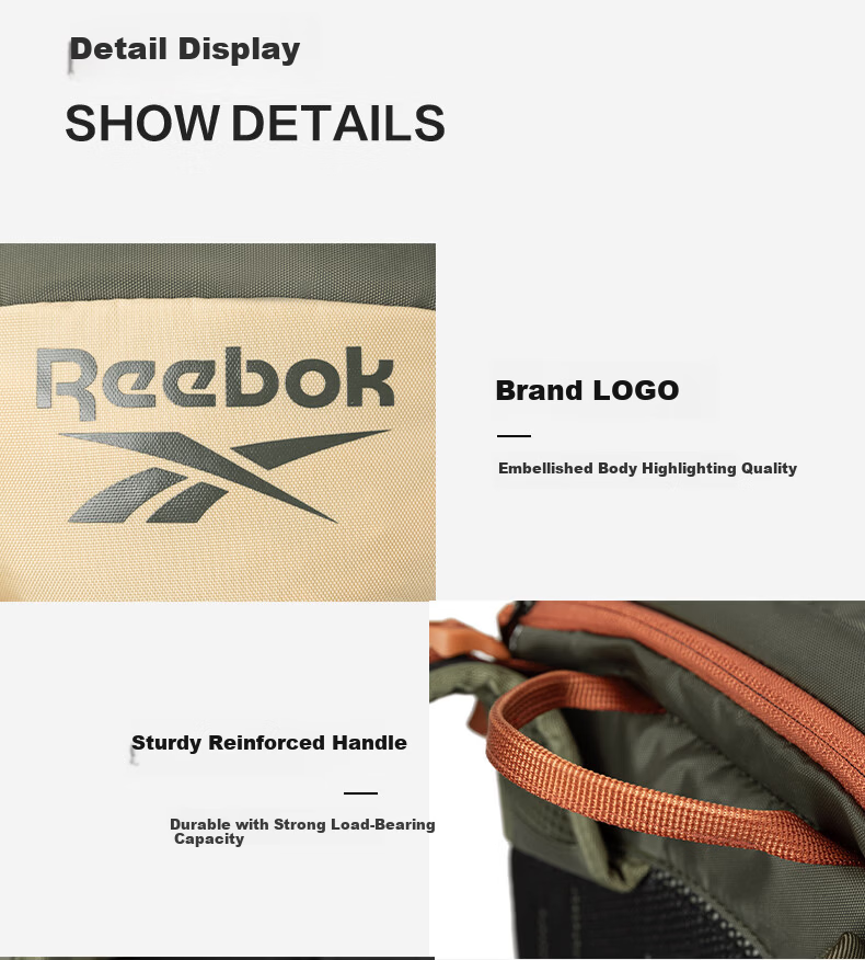 Reebok Lightweight Hiking Backpack for Men And Women, 2026 New Water-Resistant Travel Sports Outdoor Mountaineering Bag Commuter Backpack for Me 21