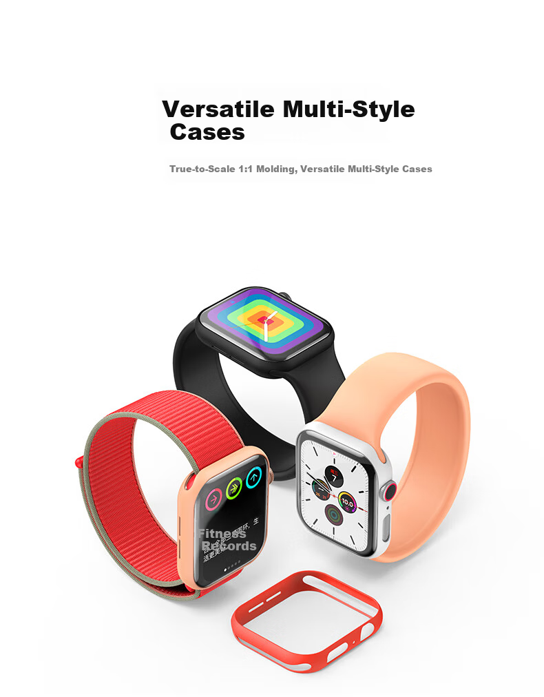 UGREEN Apple Watch Screen Protector Compatible with SE2/S9/S8/S7/S6/S5/S4 45mm Full Coverage Hydrogel Soft Film 19