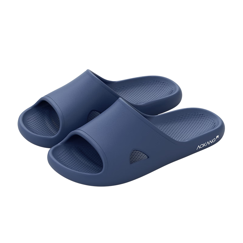 Aokang Men's Anti-Slip Slippers Summer 2026 New Home Bathroom Shower Non-Slip EVA Soft Sole Premium Sandals