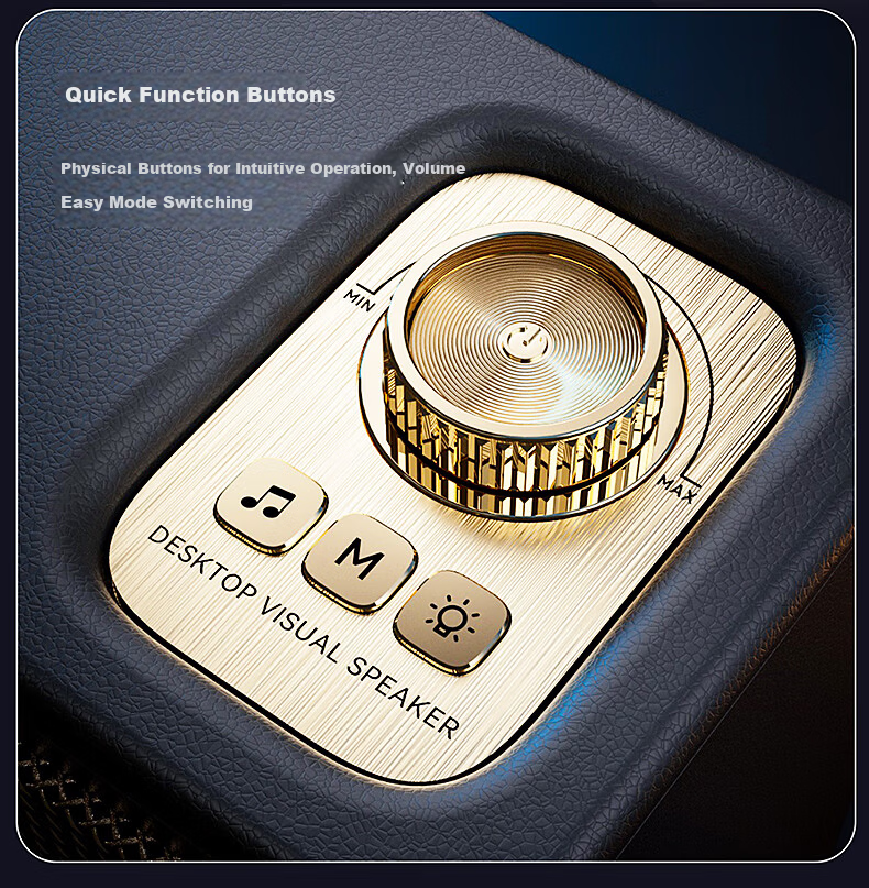 BBS V2 Floating Lyrics Subtitle Speaker HIFI Sound Quality Wireless Bluetooth Connection Desktop Transparent Visual Internet Celebrity Home Speaker Smart Creative Birthday Gift 12