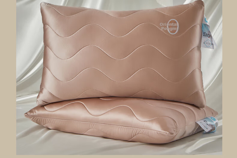 Hengyuanxiang Pillow Neck Support Deep Sleep Side Sleeping Cervical Pillow Low Pillow Approximately 6cm 24