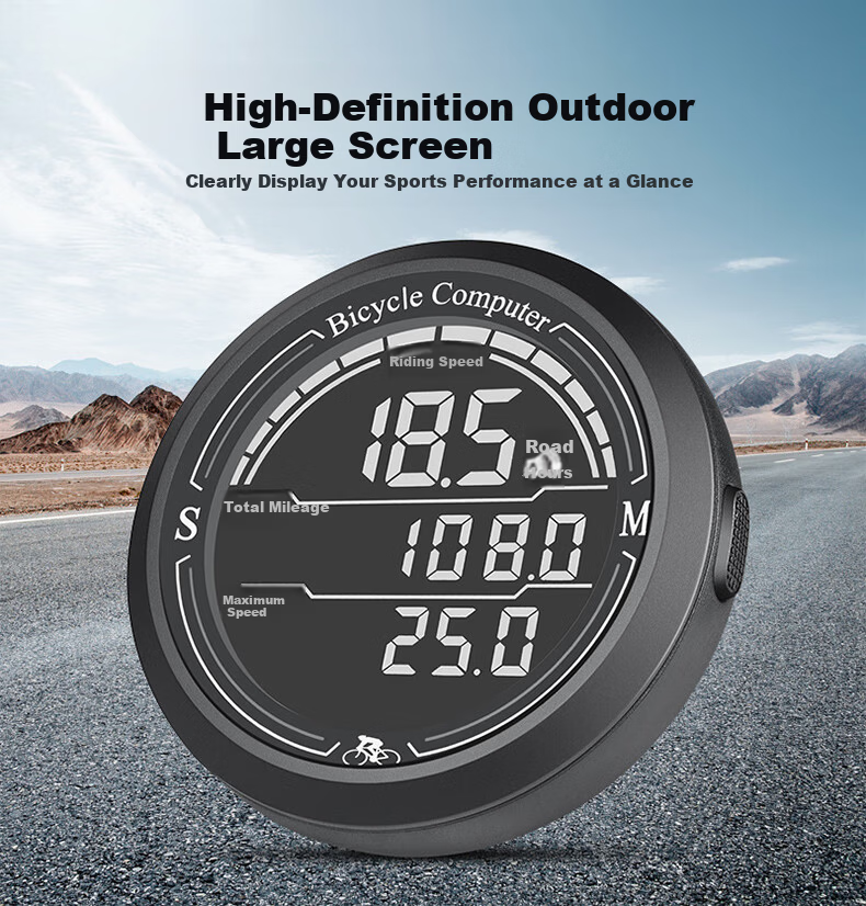 Bond Fujida Bicycle Smart Speedometer Mountain Bike Universal Speed Test Mileage Measurement Cycling Accessories Equipment 4